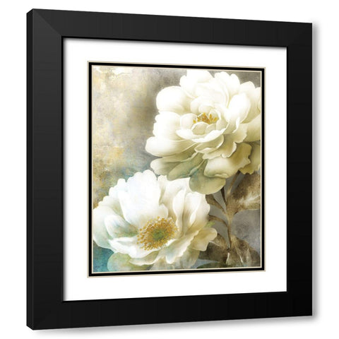 Soft Spring II Black Modern Wood Framed Art Print with Double Matting by Knutsen, Conrad