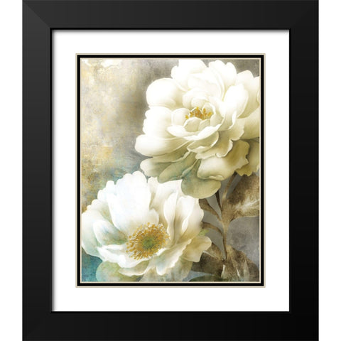 Soft Spring II Black Modern Wood Framed Art Print with Double Matting by Knutsen, Conrad