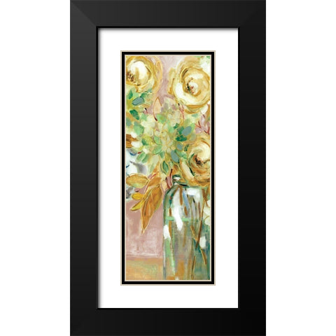 Autumn Arrangement Black Modern Wood Framed Art Print with Double Matting by Robinson, Carol