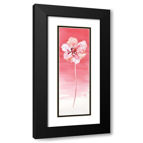 Single and Sweet II Black Modern Wood Framed Art Print with Double Matting by Nan