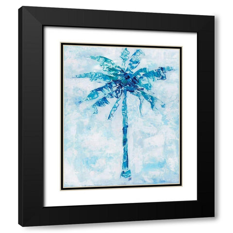 Cool Palm II Black Modern Wood Framed Art Print with Double Matting by Swatland, Sally