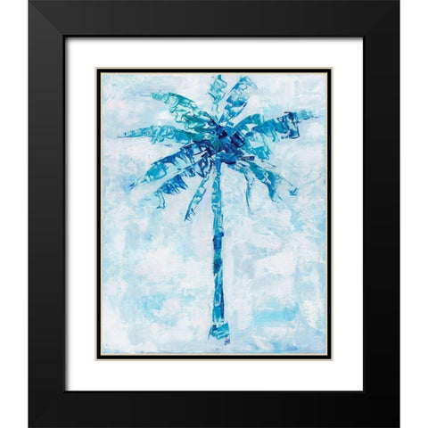 Cool Palm II Black Modern Wood Framed Art Print with Double Matting by Swatland, Sally