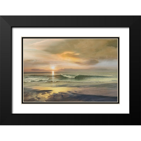 Monterey Black Modern Wood Framed Art Print with Double Matting by Calascibetta, Mike