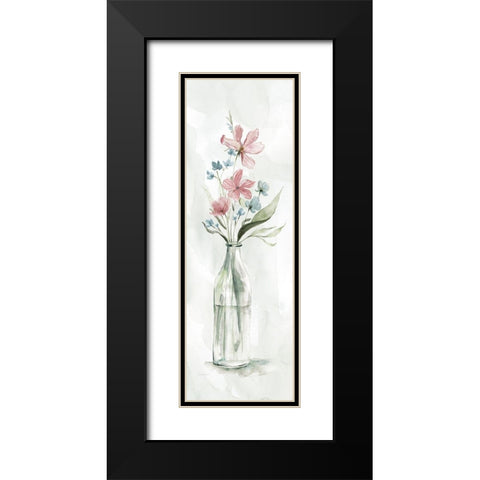 Country Charm I Black Modern Wood Framed Art Print with Double Matting by Robinson, Carol