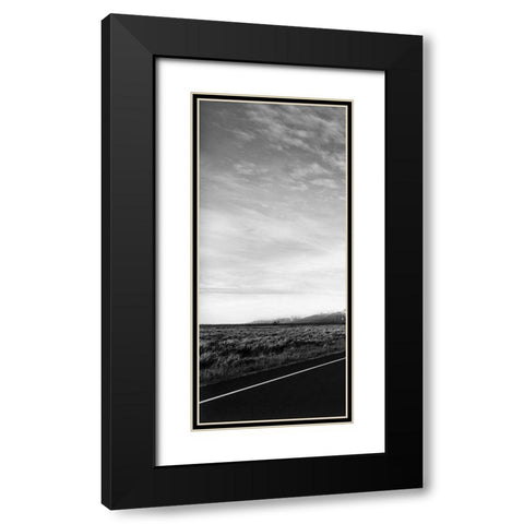 Grand Teton Empty I Black Modern Wood Framed Art Print with Double Matting by Haney, Chuck