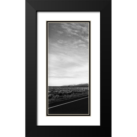 Grand Teton Empty I Black Modern Wood Framed Art Print with Double Matting by Haney, Chuck