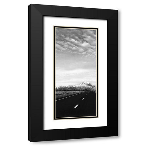 Grand Teton Empty II Black Modern Wood Framed Art Print with Double Matting by Haney, Chuck