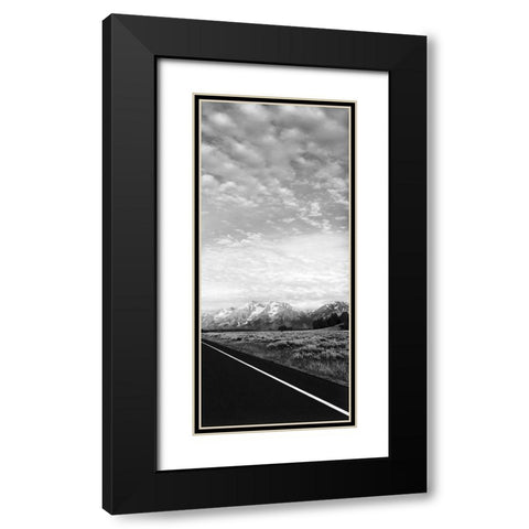 Grand Teton Empty III Black Modern Wood Framed Art Print with Double Matting by Haney, Chuck