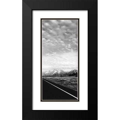 Grand Teton Empty III Black Modern Wood Framed Art Print with Double Matting by Haney, Chuck