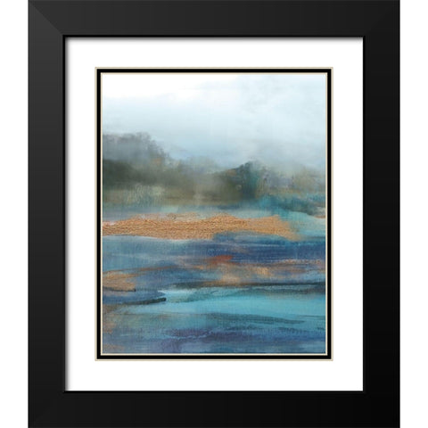 Cold Spring - Detail I Black Modern Wood Framed Art Print with Double Matting by Jill, Susan