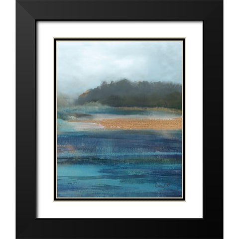 Cold Spring - Detail Black Modern Wood Framed Art Print with Double Matting by Jill, Susan