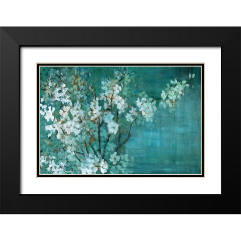 Springs Offering Black Modern Wood Framed Art Print with Double Matting by Nan