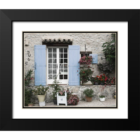 Saint Leger du Black Modern Wood Framed Art Print with Double Matting by Delimont, Danita
