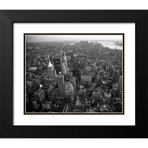 Empire State Black Modern Wood Framed Art Print with Double Matting by Delimont, Danita