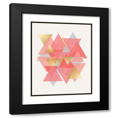 Scandinavian Black Modern Wood Framed Art Print with Double Matting by Carpentieri, Natalie