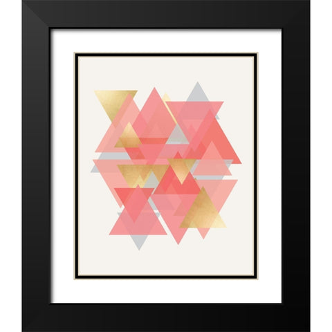 Scandinavian Black Modern Wood Framed Art Print with Double Matting by Carpentieri, Natalie