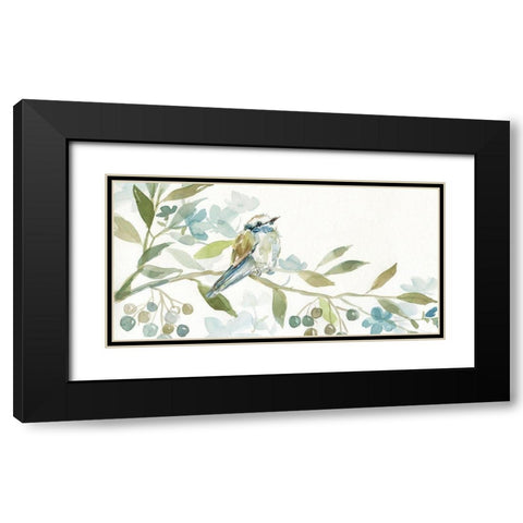 Beginning of Black Modern Wood Framed Art Print with Double Matting by Robinson, Carol
