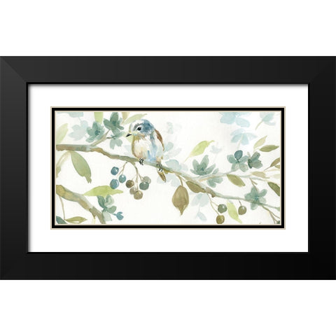 Beginning of Black Modern Wood Framed Art Print with Double Matting by Robinson, Carol