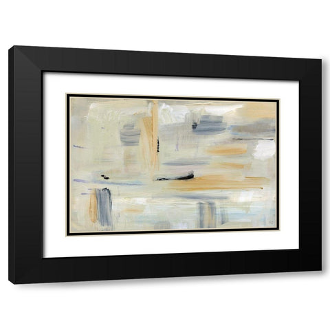 Mountain Air I Black Modern Wood Framed Art Print with Double Matting by Jill, Susan