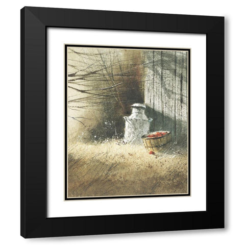The Old Black Modern Wood Framed Art Print with Double Matting by Bjorkland, George