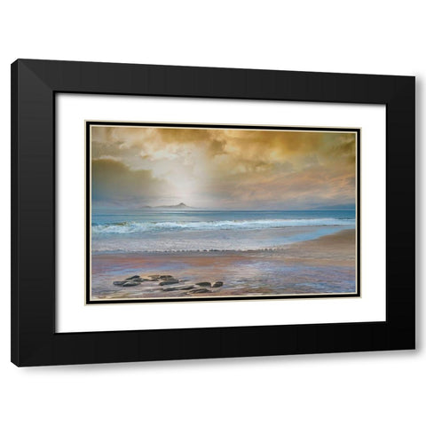 Private Black Modern Wood Framed Art Print with Double Matting by Calascibetta, Mike
