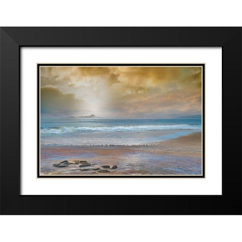Private Black Modern Wood Framed Art Print with Double Matting by Calascibetta, Mike