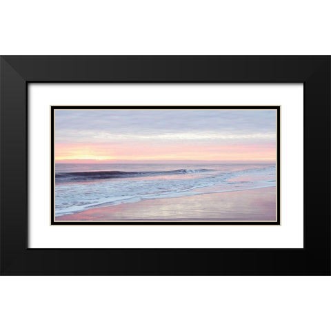 Morning Break Black Modern Wood Framed Art Print with Double Matting by Carpentieri, Natalie