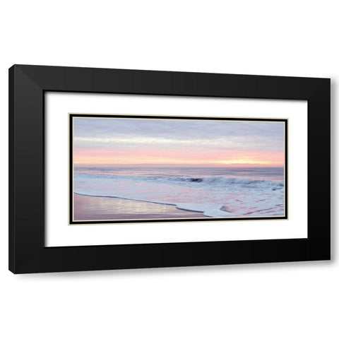 Morning Break Black Modern Wood Framed Art Print with Double Matting by Carpentieri, Natalie
