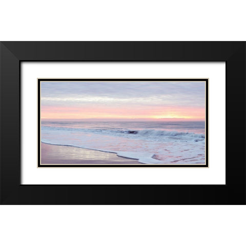 Morning Break Black Modern Wood Framed Art Print with Double Matting by Carpentieri, Natalie
