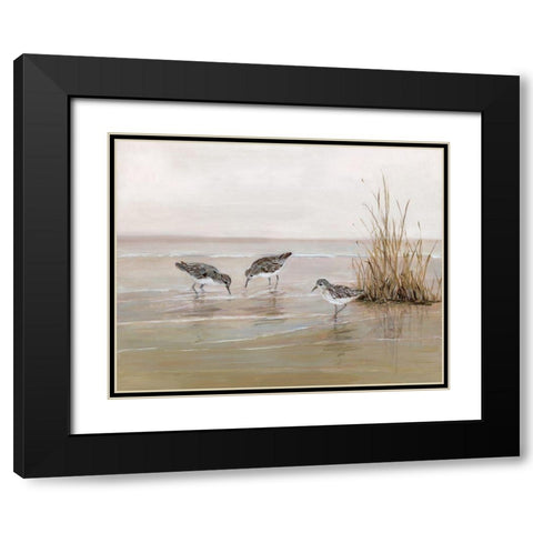 Early Risers II Black Modern Wood Framed Art Print with Double Matting by Swatland, Sally