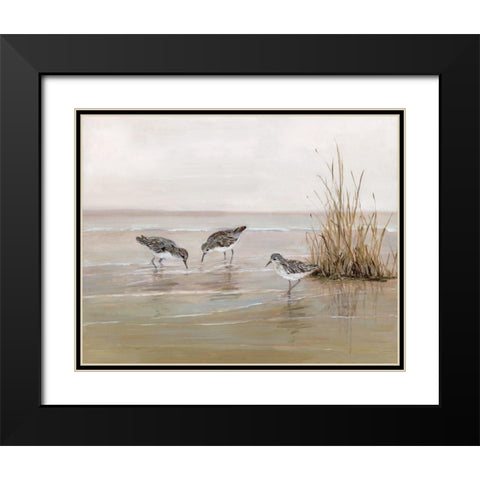 Early Risers II Black Modern Wood Framed Art Print with Double Matting by Swatland, Sally