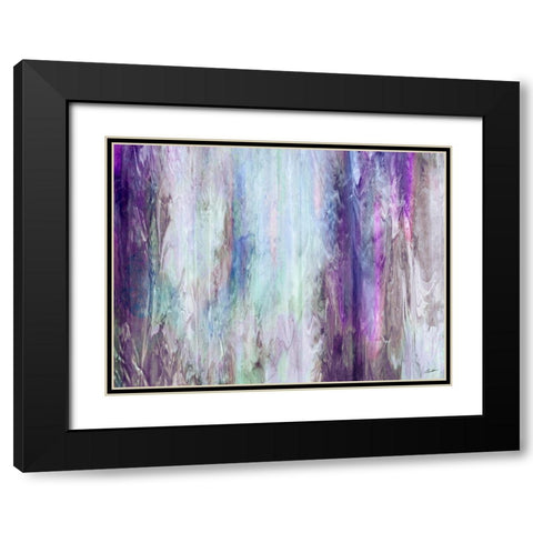 Magique Black Modern Wood Framed Art Print with Double Matting by Butler, John