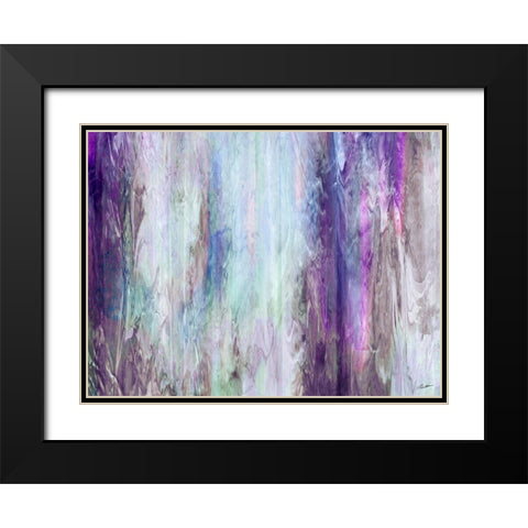 Magique Black Modern Wood Framed Art Print with Double Matting by Butler, John