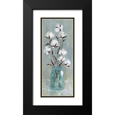 Stalks of Black Modern Wood Framed Art Print with Double Matting by Robinson, Carol