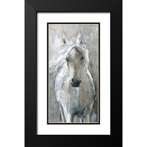 Standing Proud Black Modern Wood Framed Art Print with Double Matting by Robinson, Carol