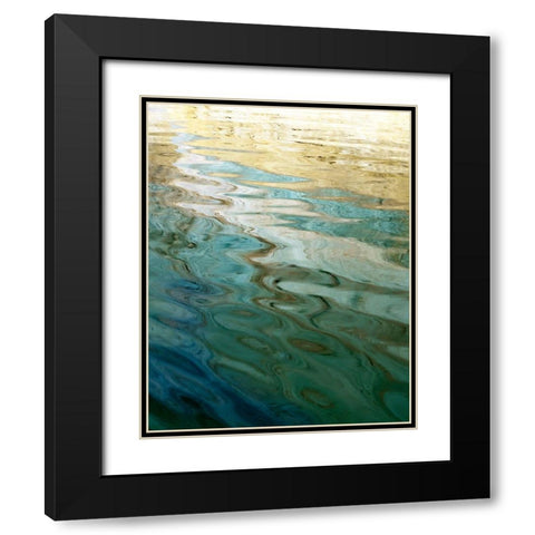 Ethereal Lake Black Modern Wood Framed Art Print with Double Matting by Delimont, Danita