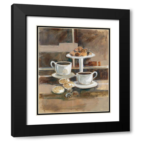 Sweet Cravings I Black Modern Wood Framed Art Print with Double Matting by Oesterle, Roz