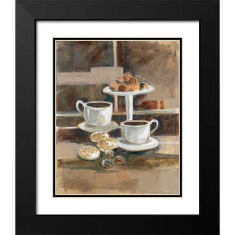 Sweet Cravings I Black Modern Wood Framed Art Print with Double Matting by Oesterle, Roz