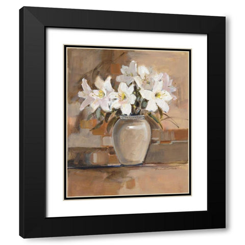 Fresh Accents II Black Modern Wood Framed Art Print with Double Matting by Oesterle, Roz