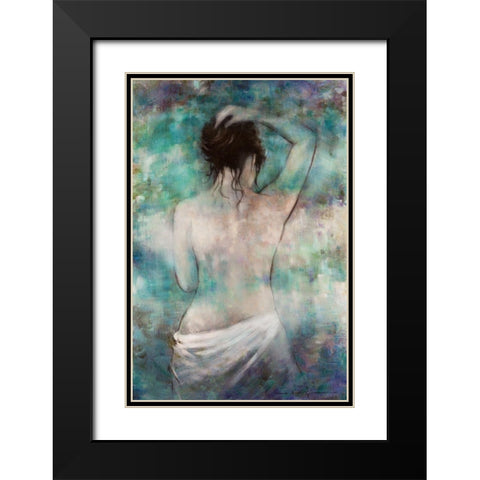 Morning Repose Black Modern Wood Framed Art Print with Double Matting by Orme, E. Anthony