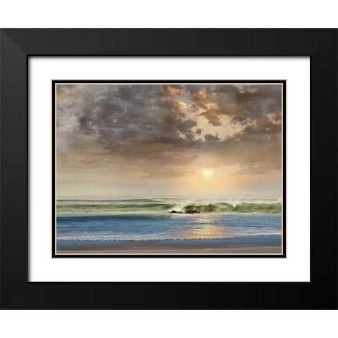 Through The Black Modern Wood Framed Art Print with Double Matting by Calascibetta, Mike