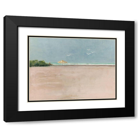 My Tranquility Black Modern Wood Framed Art Print with Double Matting by Swatland, Sally