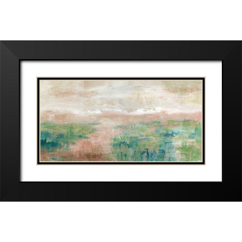 Sea Oats I Black Modern Wood Framed Art Print with Double Matting by Nan