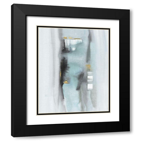 Amalfi I Black Modern Wood Framed Art Print with Double Matting by Jill, Susan