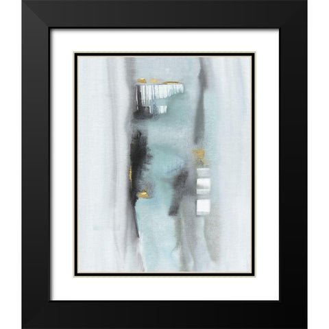Amalfi I Black Modern Wood Framed Art Print with Double Matting by Jill, Susan