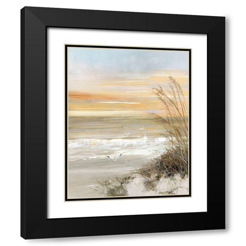 Summer Solstice Black Modern Wood Framed Art Print with Double Matting by Swatland, Sally