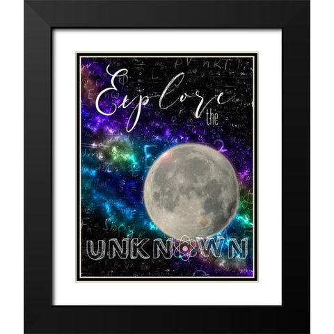 Explore Black Modern Wood Framed Art Print with Double Matting by Santiago, Daniela