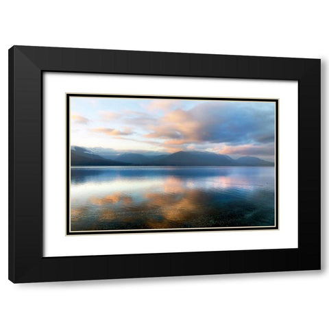 Magic Hour Black Modern Wood Framed Art Print with Double Matting by Gallery, Jaynes