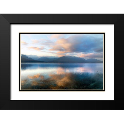 Magic Hour Black Modern Wood Framed Art Print with Double Matting by Gallery, Jaynes