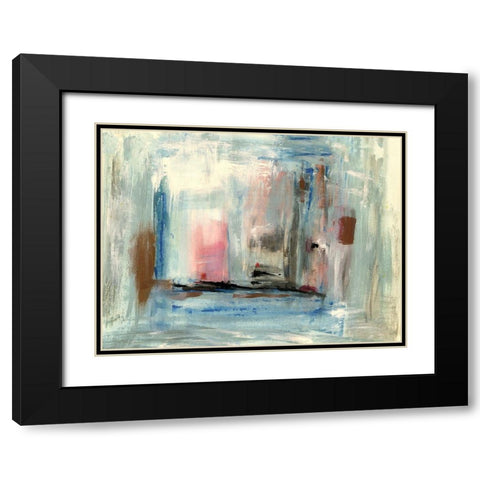 Twilight Black Modern Wood Framed Art Print with Double Matting by Jill, Susan